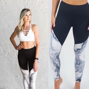 ZYIA Active Marble Block Light n Tight Leggings